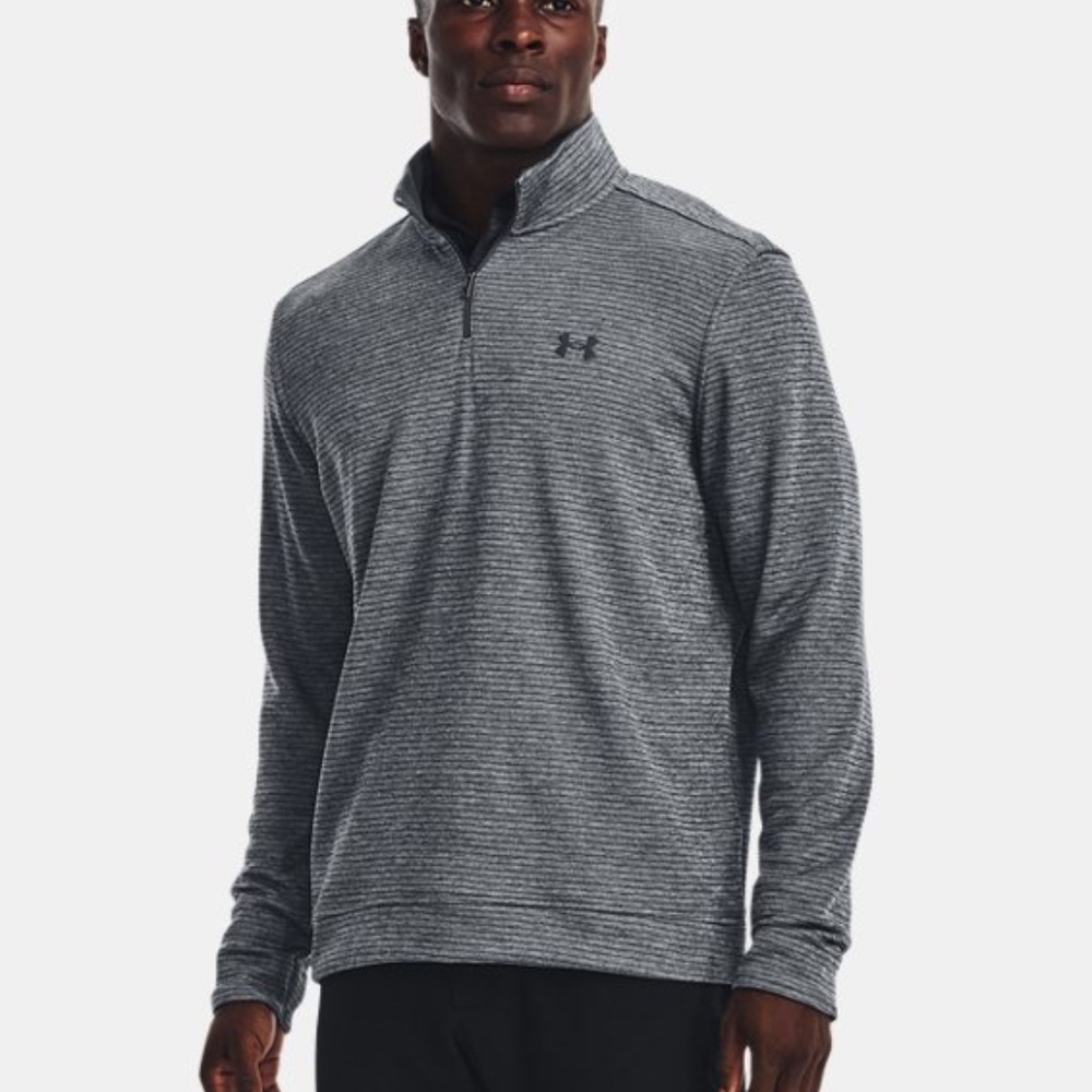 Gray Under Armour Golf Quarter Zip, Size Large, Like New